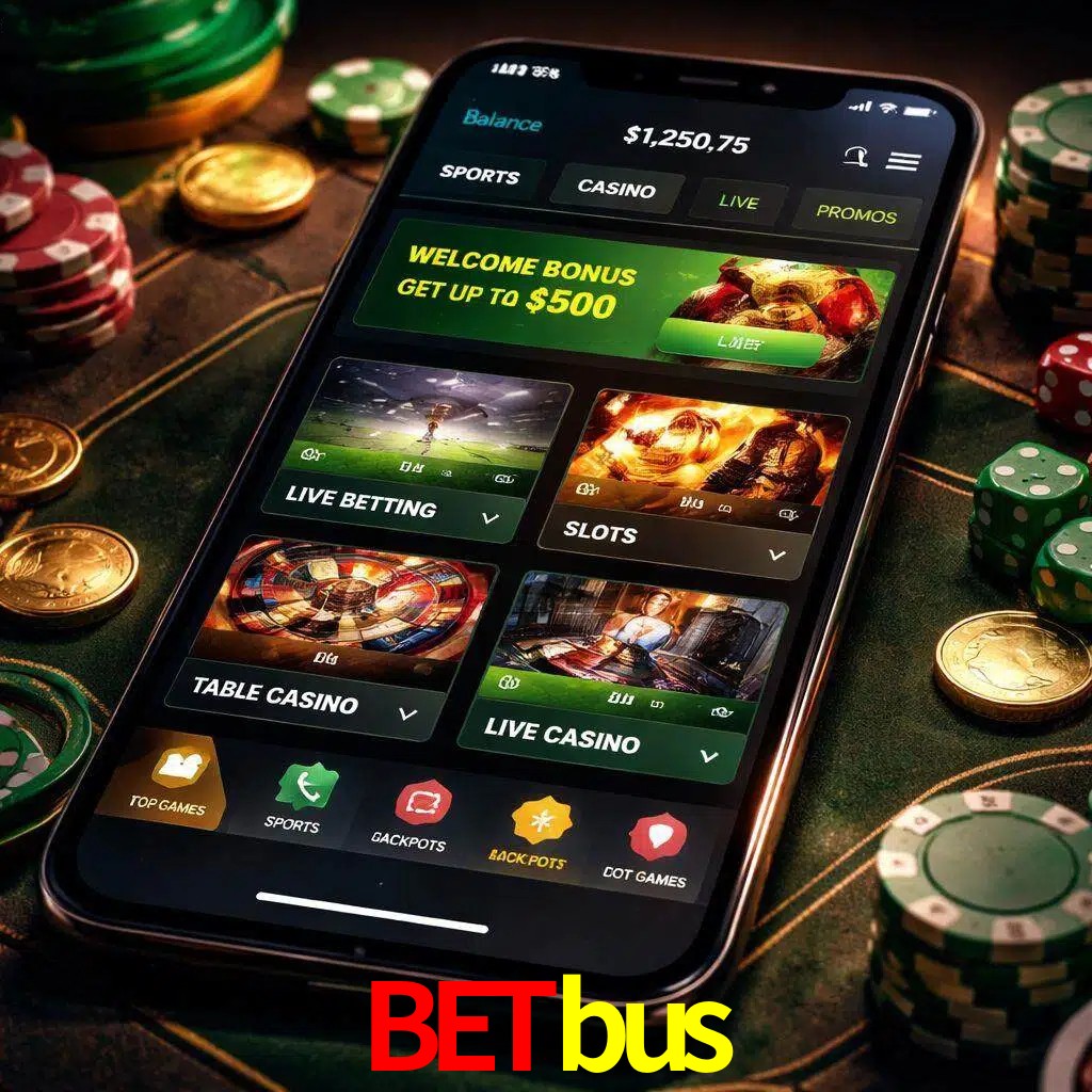 Diseño de juegos móviles Betbus para usuarios en México